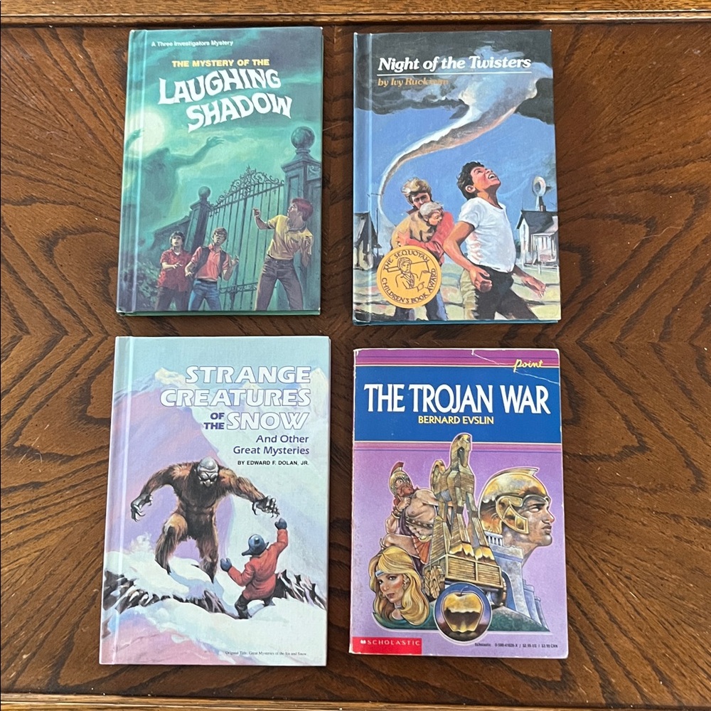 Vintage kids chapter books | set of 4 | 1970’s, 1980’s